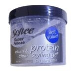 Softee Super Freeze Hair Styling Gel Protein 32 Oz
