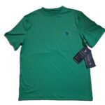U.S. Polo Assn. Men's Green Short Sleeve Crew Neck T-Shirt-size XL- casul everday wear