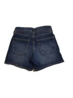 Wonder Nation Girls' Blue Denim Shorts with Adjustable Tie Belt – Size 8 – Casual Summer Wear - Image 3